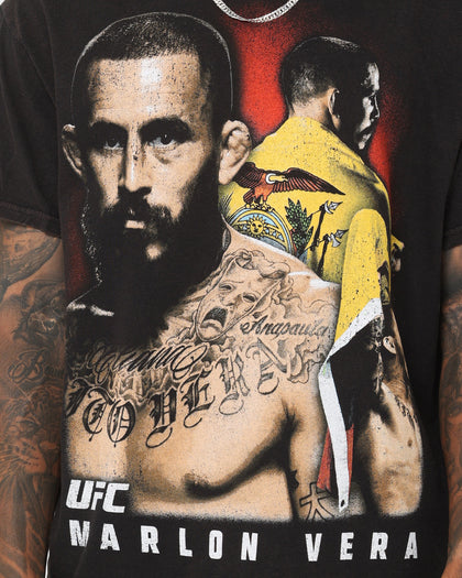 UFC By Goat Crew Marlon Vera Vintage T-Shirt Black Wash