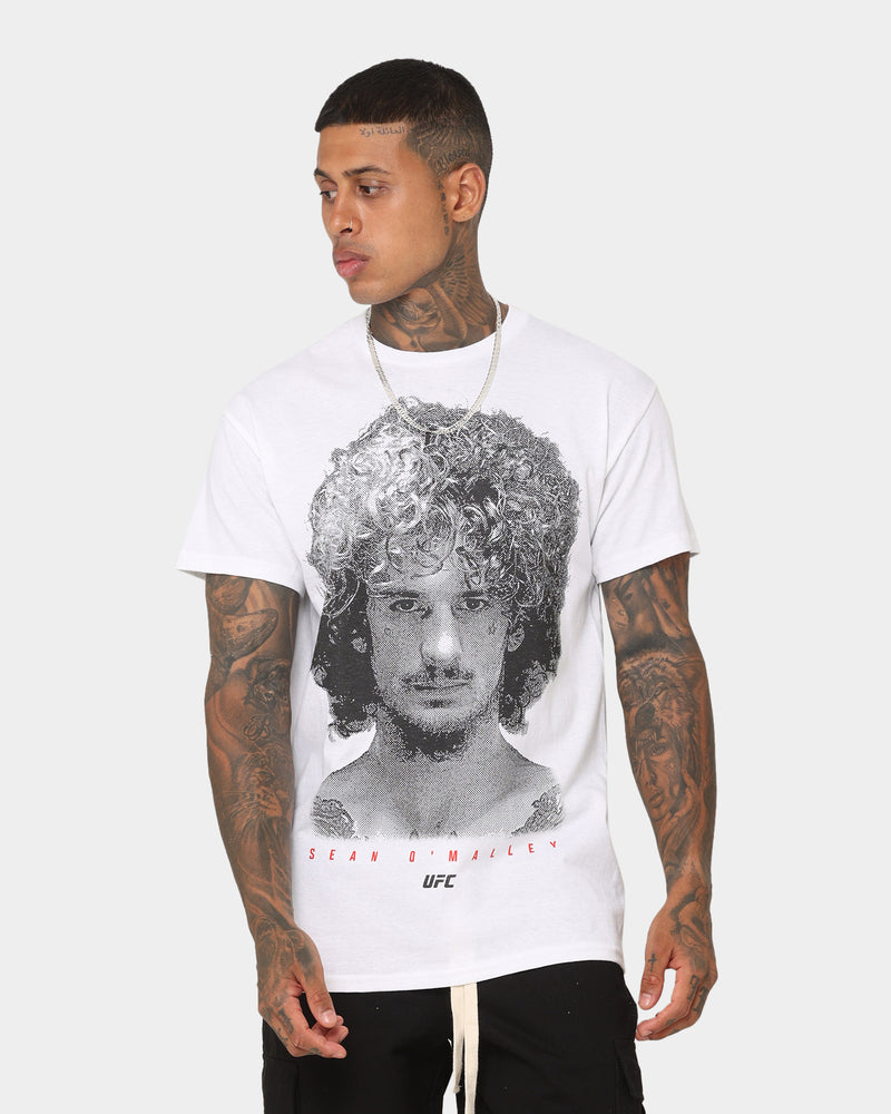 Buy UFC By Goat Crew Sean O'Malley Face T-Shirt White with crypto