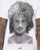 UFC By Goat Crew Sean O'Malley Face T-Shirt White