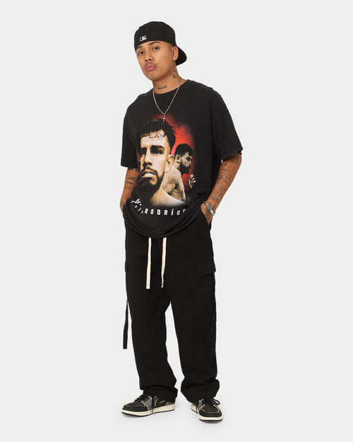 UFC By Goat Crew Yair Rodriguez Vintage T-Shirt Black Wash