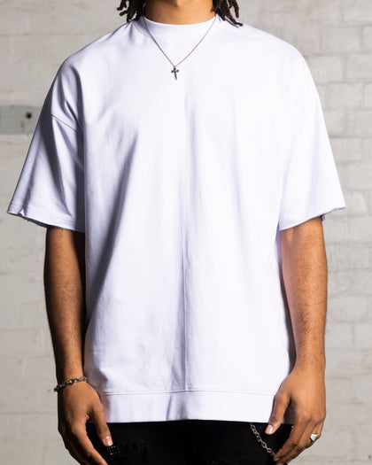 Saint Morta Shadow Boxy T-Shirt White