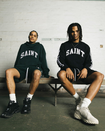 Saint Morta La Palla Box Crewneck Black/White