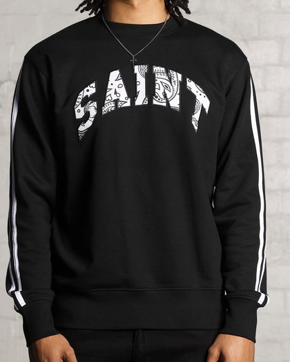 Saint Morta La Palla Box Crewneck Black/White