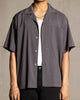 Saint Morta Villa Short Sleeve Shirt Dark Grey