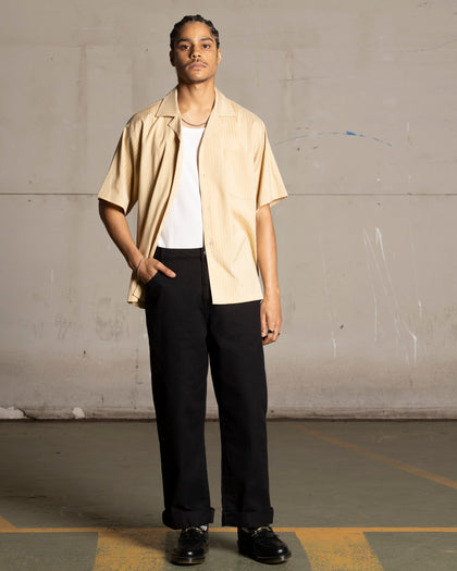 Saint Morta Villa Short Sleeve Shirt Tan