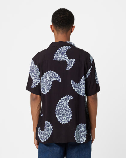 Stussy Big Paisley T-Shirt Black