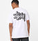 Stussy Offset Graffiti T-Shirt White