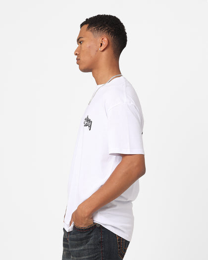 Stussy Offset Graffiti T-Shirt White