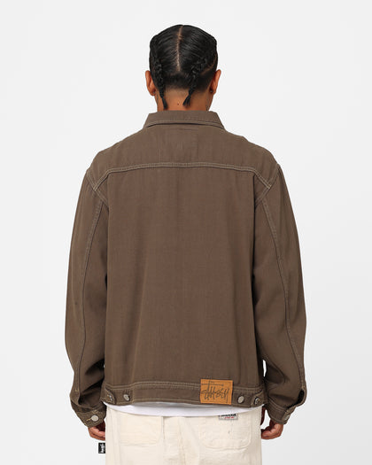 Stussy Twill Work Jacket Olive