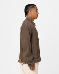 Stussy Twill Work Jacket Olive