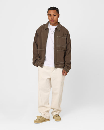 Stussy Twill Work Jacket Olive