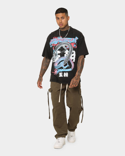 Loiter Dynasty Vintage T-Shirt Vintage Black