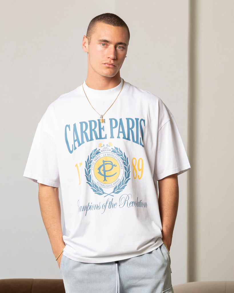 Carre Decade Oversized T-Shirt White | Culture Kings