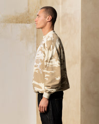 Carre Desert Oversized Crewneck Stone