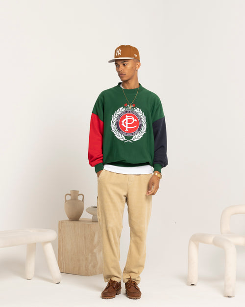 Carre Heritage Oversized Crewneck Multi