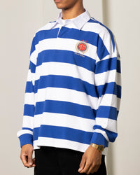 Carre Offside Rugby Polo Shirt Navy/White