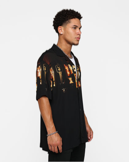 Playboy by Culture Kings Key Party Shirt Black/Multi