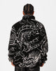 Stussy Dragon Sherpa Jacket Black