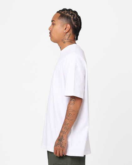 Stussy Tonal Stock Oversized Heavy Weight T-Shirt White