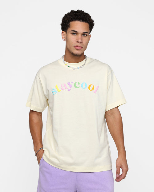 STAYCOOLNYC Rainbow Arch T-Shirt Cream