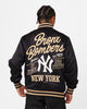 New Era New York Yankees Satin Jacket Navy