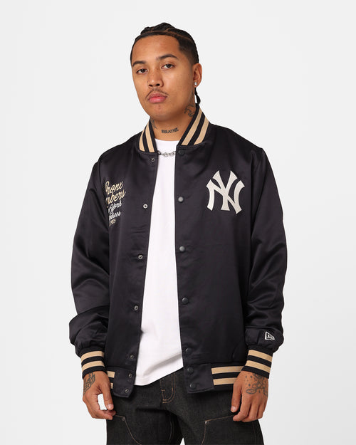 New Era New York Yankees Satin Jacket Navy