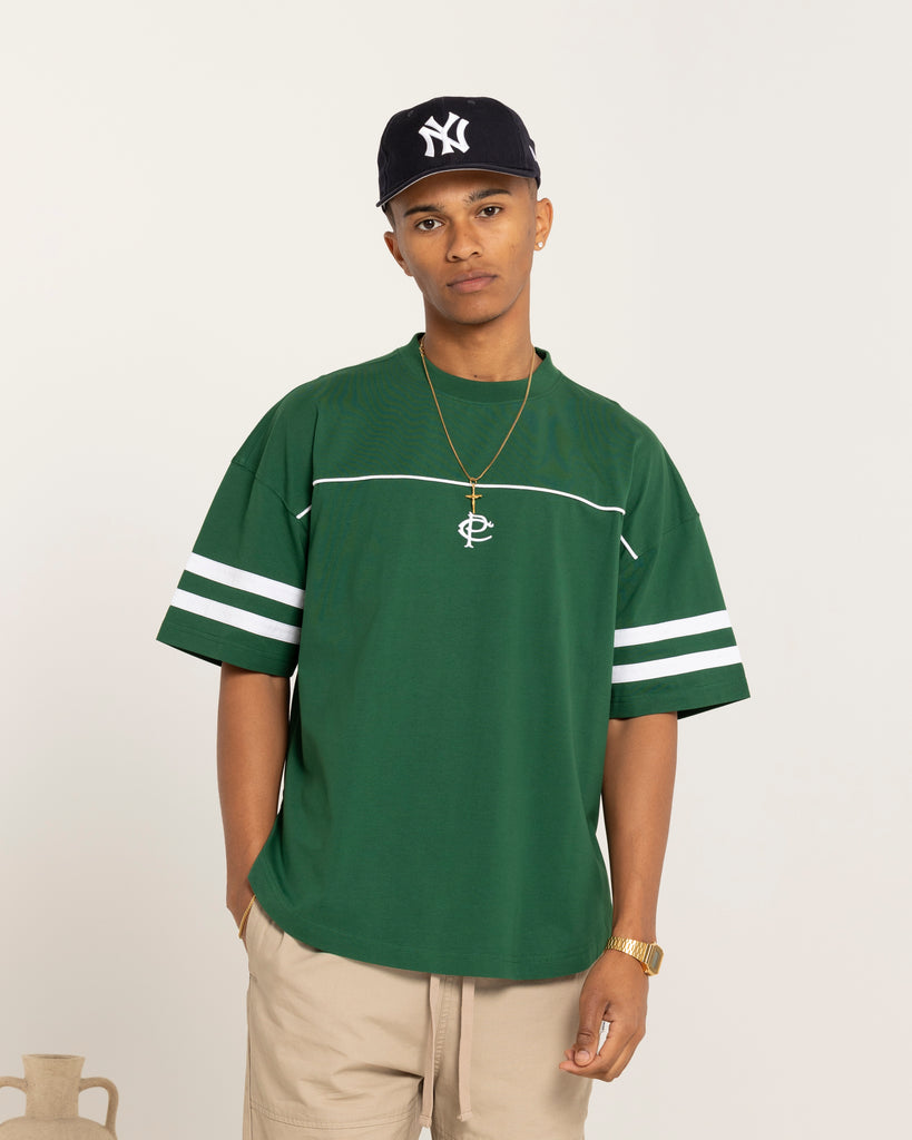 Carre CP Grid Iron T-Shirt Green | Culture Kings