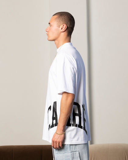 Carre Double Arch Oversized T-Shirt White