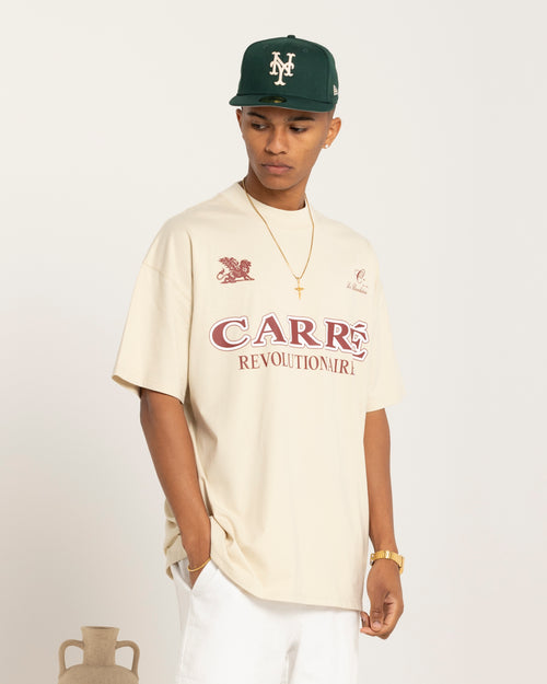 Carre Formula Oversized T-Shirt Off White