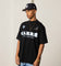 Carre Formula Oversized T-Shirt Washed Black