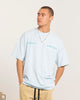 Carre Monte Carlo Oversized T-Shirt Light Blue