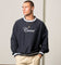 Carre Royal Oversized Crewneck Navy