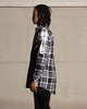 Saint Morta Patriot Long Sleeve Flannel Shirt Black/Grey