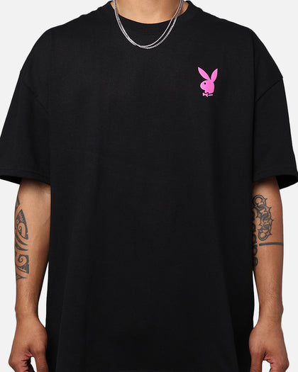 Playboy By Culture Kings Stacked T-Shirt Black