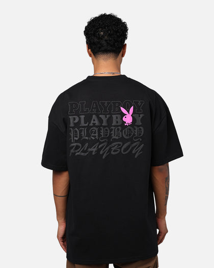 Playboy By Culture Kings Stacked T-Shirt Black