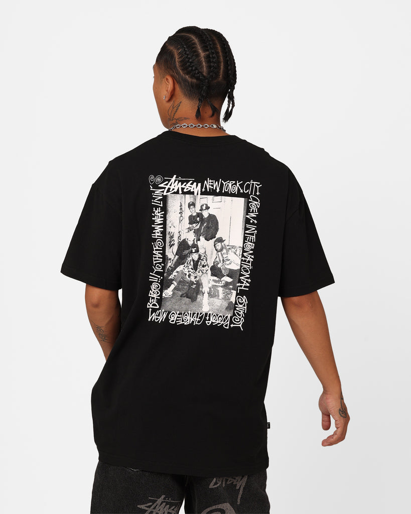 Stussy NYC Crew T-Shirt Black | Culture Kings