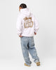 Stussy S Wreath Hoodie White