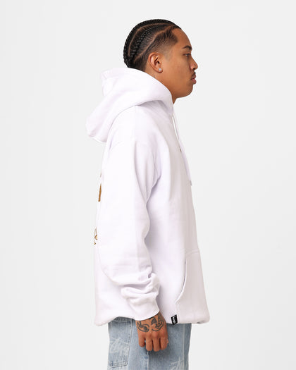 Stussy S Wreath Hoodie White