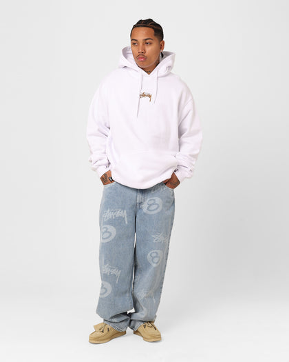 Stussy S Wreath Hoodie White