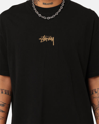 Stussy S Wreath T-Shirt Pigment Black