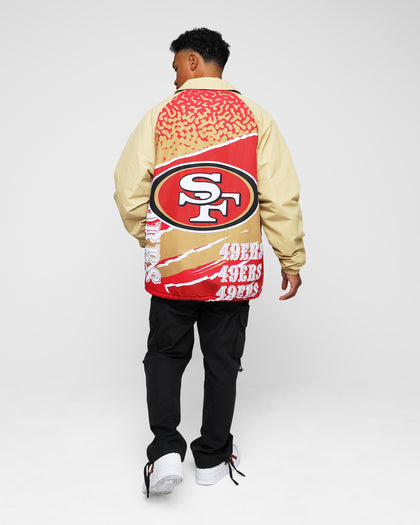 New Era San Francisco 49ers Coach Jacket Red