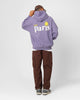Carre Petal Oversized Hoodie Purple