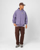 Carre Petal Oversized Hoodie Purple
