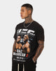 UFC By Goat Crew Nate Diaz vs Conor McGregor 202 Card Vintage T-Shirt Black Wash