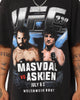 UFC By Goat Crew 239 Card Vintage T-Shirt Black Wash