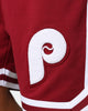 New Era Philadelphia Phillies Logo Select Shorts Red