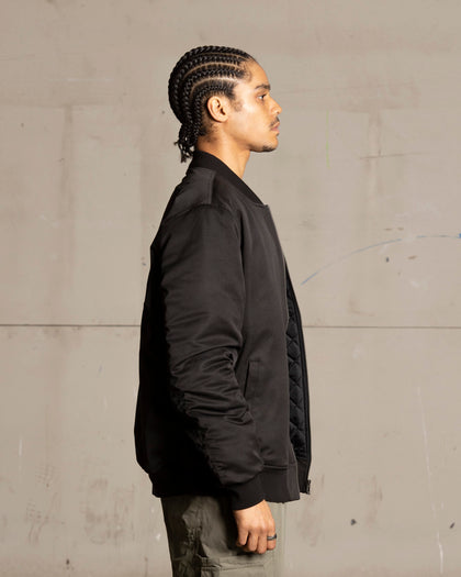Saint Morta Flight Jacket Black