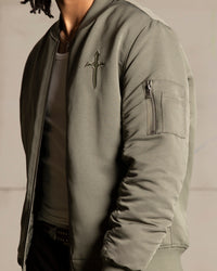 Saint Morta Flight Jacket Khaki Green