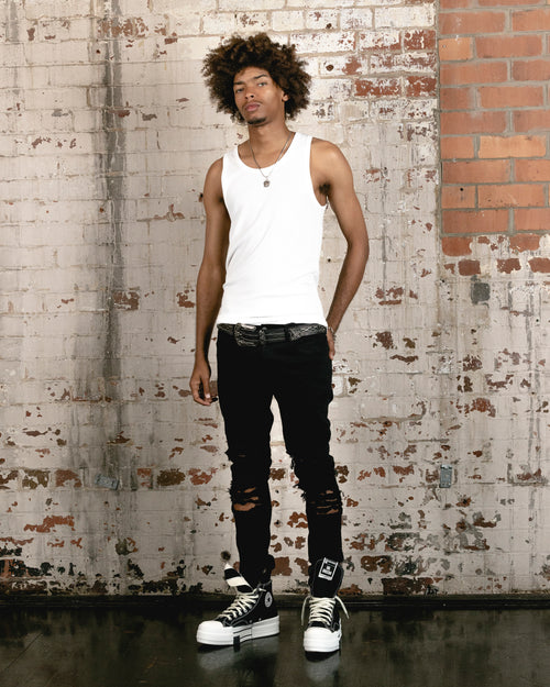 Saint Morta Arvina Waffle Singlet White