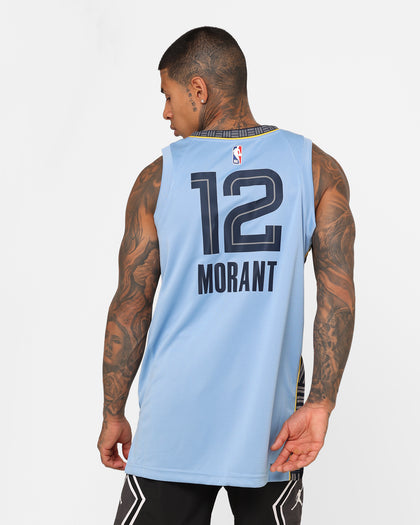 Nike Ja Morant Memphis Grizzlies #12 Statement Edition Dri-FIT Swingman Jersey Light Blue